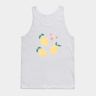 Summer Lemons Tank Top